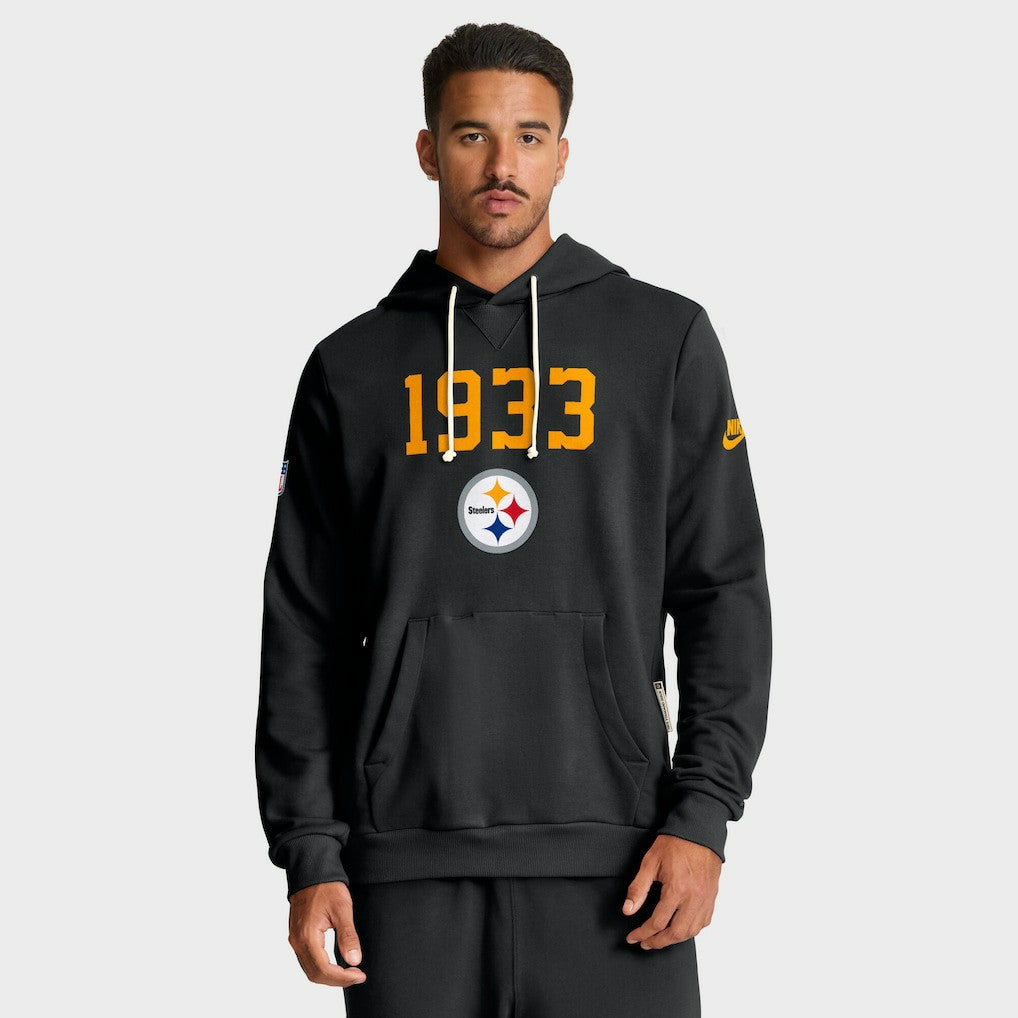 Pittsburgh Steelers Sideline Standard Issue Alt 2 Dri-FIT Hoodie Black - Nike