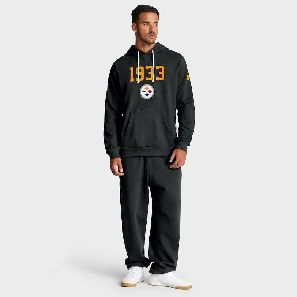Pittsburgh Steelers Sideline Standard Issue Alt 2 Dri-FIT Hoodie Black - Nike