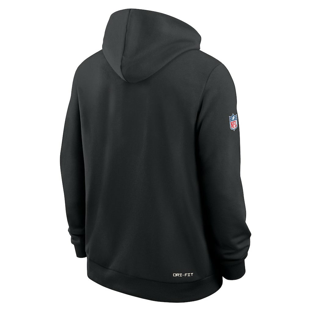 Pittsburgh Steelers Sideline Standard Issue Alt 2 Dri-FIT Hoodie Black - Nike