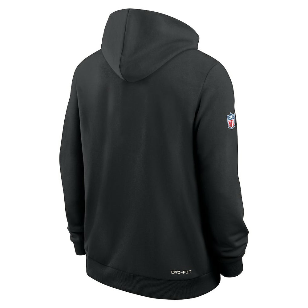 Pittsburgh Steelers Sideline Standard Issue Alt 2 Dri-FIT Hoodie Black - Nike