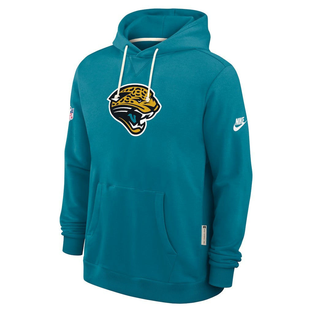 Jacksonville Jaguars Sideline Standard Issue Alt 2 Dri-FIT Hoodie Teal - Nike