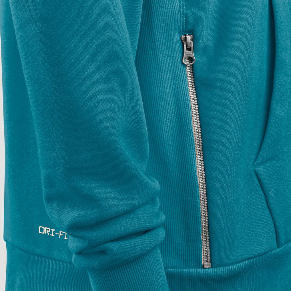 Jacksonville Jaguars Sideline Standard Issue Alt 2 Dri-FIT Hoodie Teal - Nike