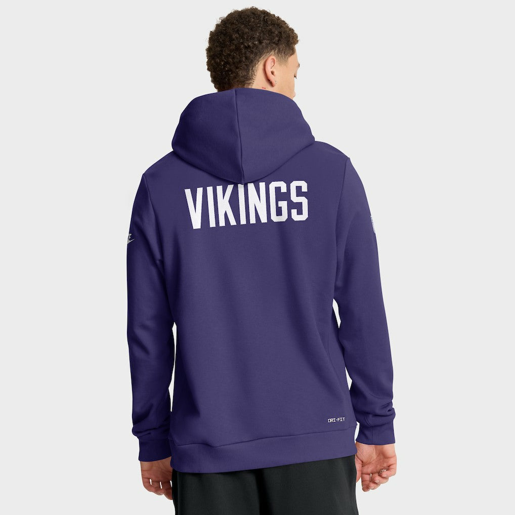 Minnesota Vikings Sideline Standard Issue Alt 2 Dri-FIT Hoodie Purple - Nike