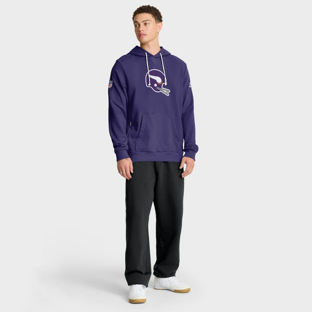 Minnesota Vikings Sideline Standard Issue Alt 2 Dri-FIT Hoodie Purple - Nike