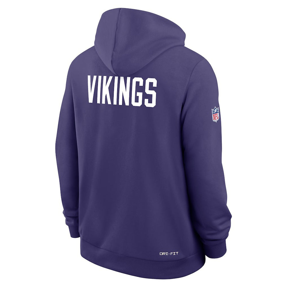 Minnesota Vikings Sideline Standard Issue Alt 2 Dri-FIT Hoodie Purple - Nike