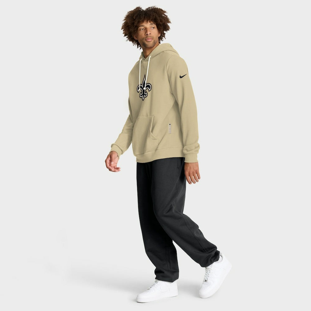 New Orleans Saints Sideline Standard Issue Alt 2 Dri-FIT Hoodie Gold - Nike