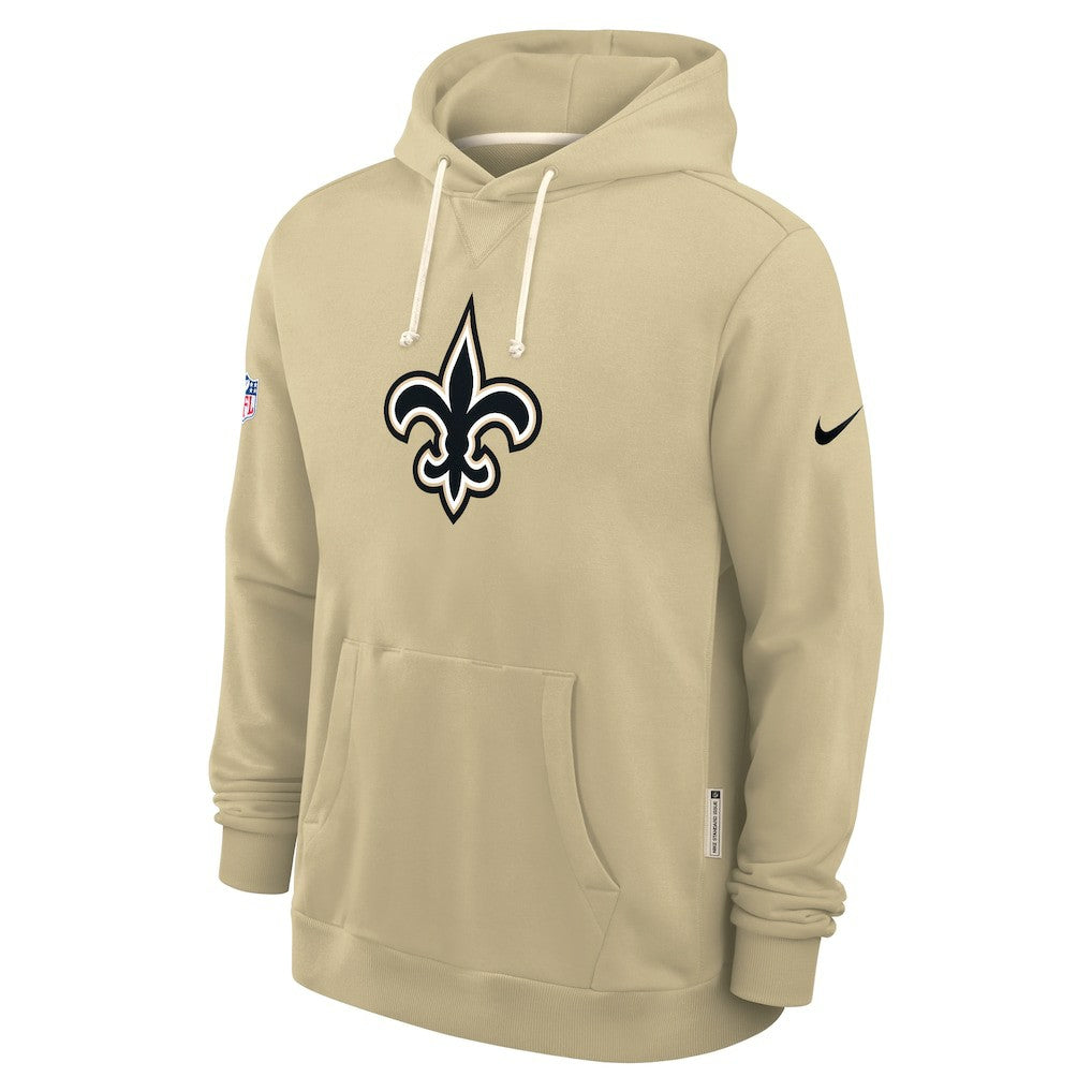 New Orleans Saints Sideline Standard Issue Alt 2 Dri-FIT Hoodie Gold - Nike