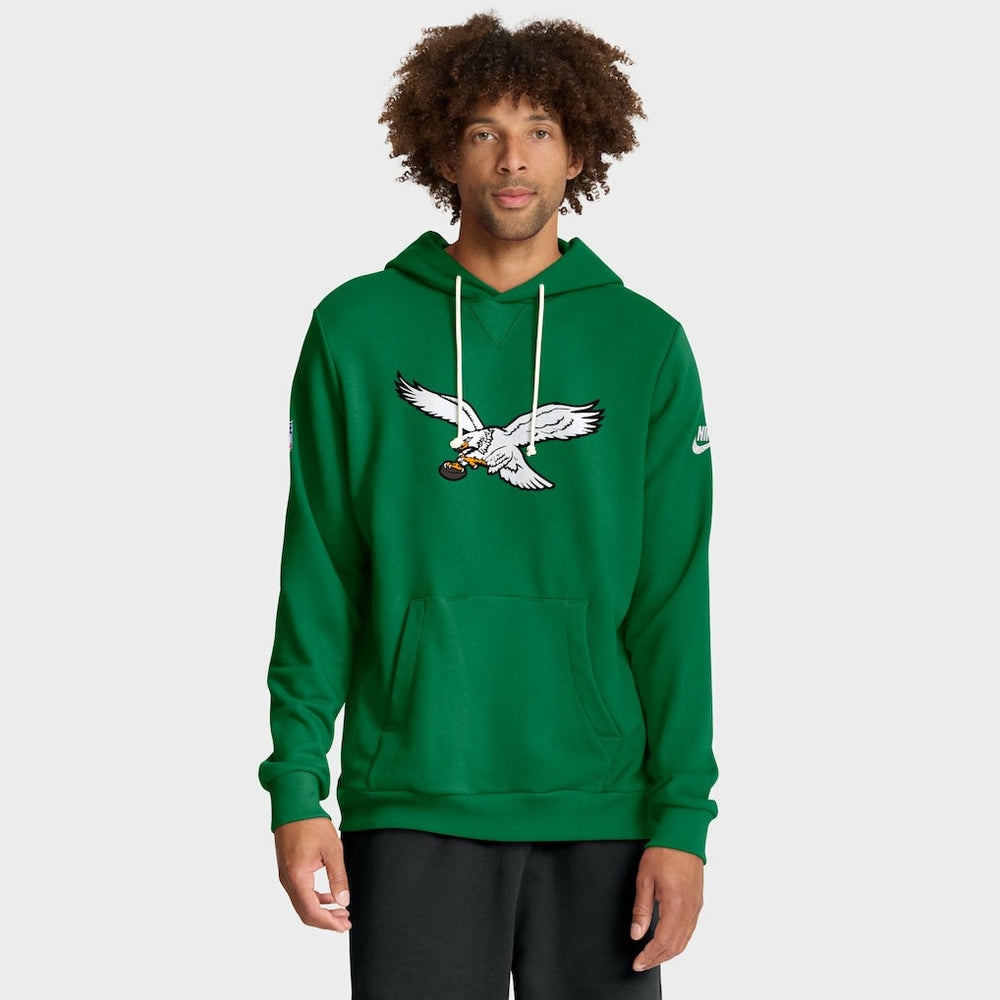 Philadelphia Eagles Sideline Standard Issue Alt 2 Dri-FIT Hoodie Kelly Green - Nike