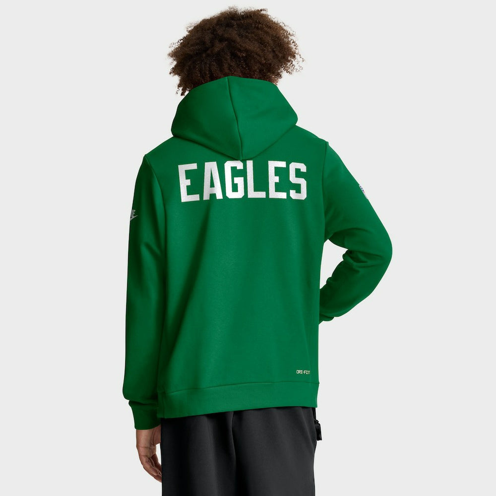 Philadelphia Eagles Sideline Standard Issue Alt 2 Dri-FIT Hoodie Kelly Green - Nike