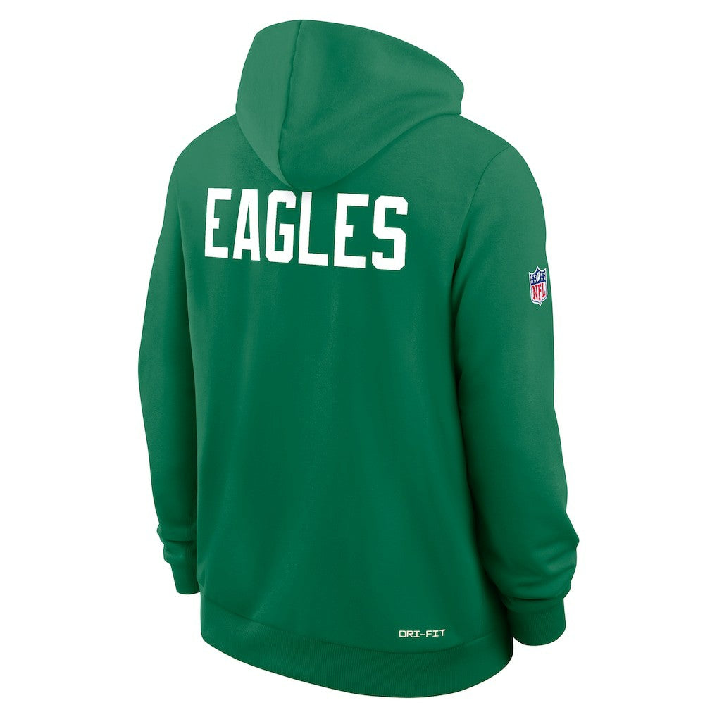 Philadelphia Eagles Sideline Standard Issue Alt 2 Dri-FIT Hoodie Kelly Green - Nike