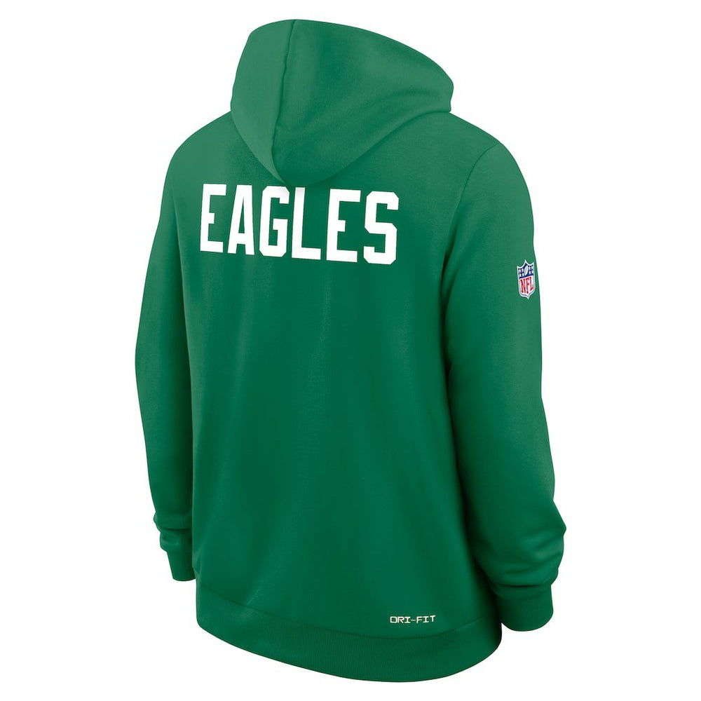 Philadelphia Eagles Sideline Standard Issue Alt 2 Dri-FIT Hoodie Kelly Green - Nike