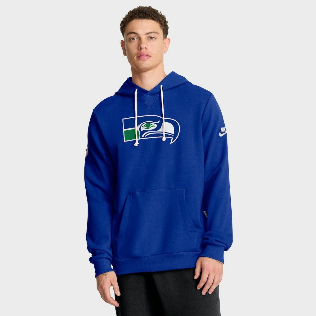 Seattle Seahawks Sideline Standard Issue Alt 2 Dri-FIT Hoodie Royal - Nike