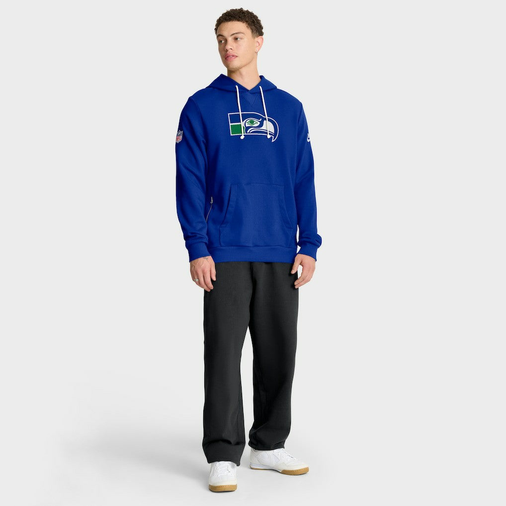 Seattle Seahawks Sideline Standard Issue Alt 2 Dri-FIT Hoodie Royal - Nike