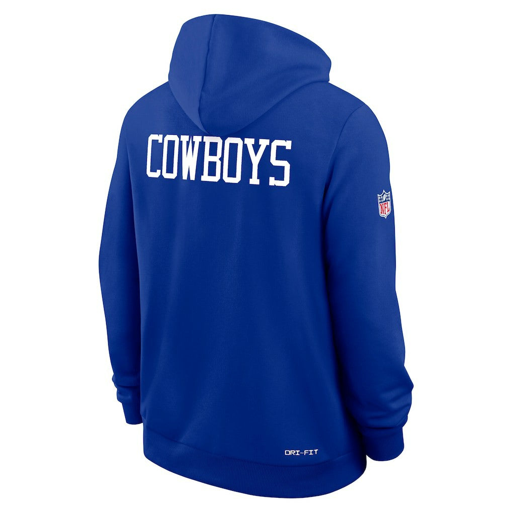 Dallas Cowboys Sideline Standard Issue Alt 2 Dri-FIT Hoodie Royal - Nike