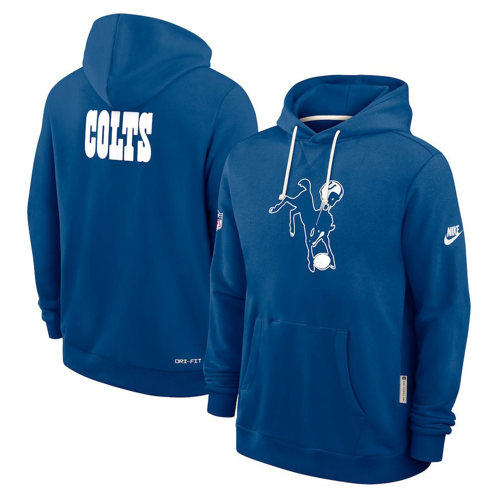 Indianapolis Colts Sideline Standard Issue Alt 2 Dri-FIT Hoodie Royal - Nike