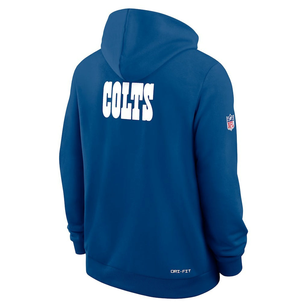 Indianapolis Colts Sideline Standard Issue Alt 2 Dri-FIT Hoodie Royal - Nike