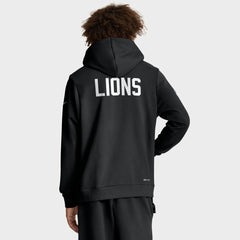 Detroit Lions Sideline Standard Issue Alt 2 Dri-FIT Hoodie Black - Nike