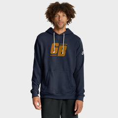 Green Bay Packers The 1923 Classic Sideline Dri-FIT Pullover Hoodie Navy - Nike