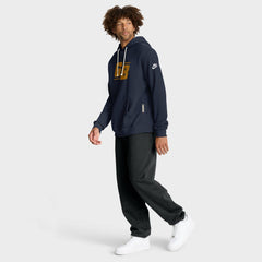 Green Bay Packers The 1923 Classic Sideline Dri-FIT Pullover Hoodie Navy - Nike
