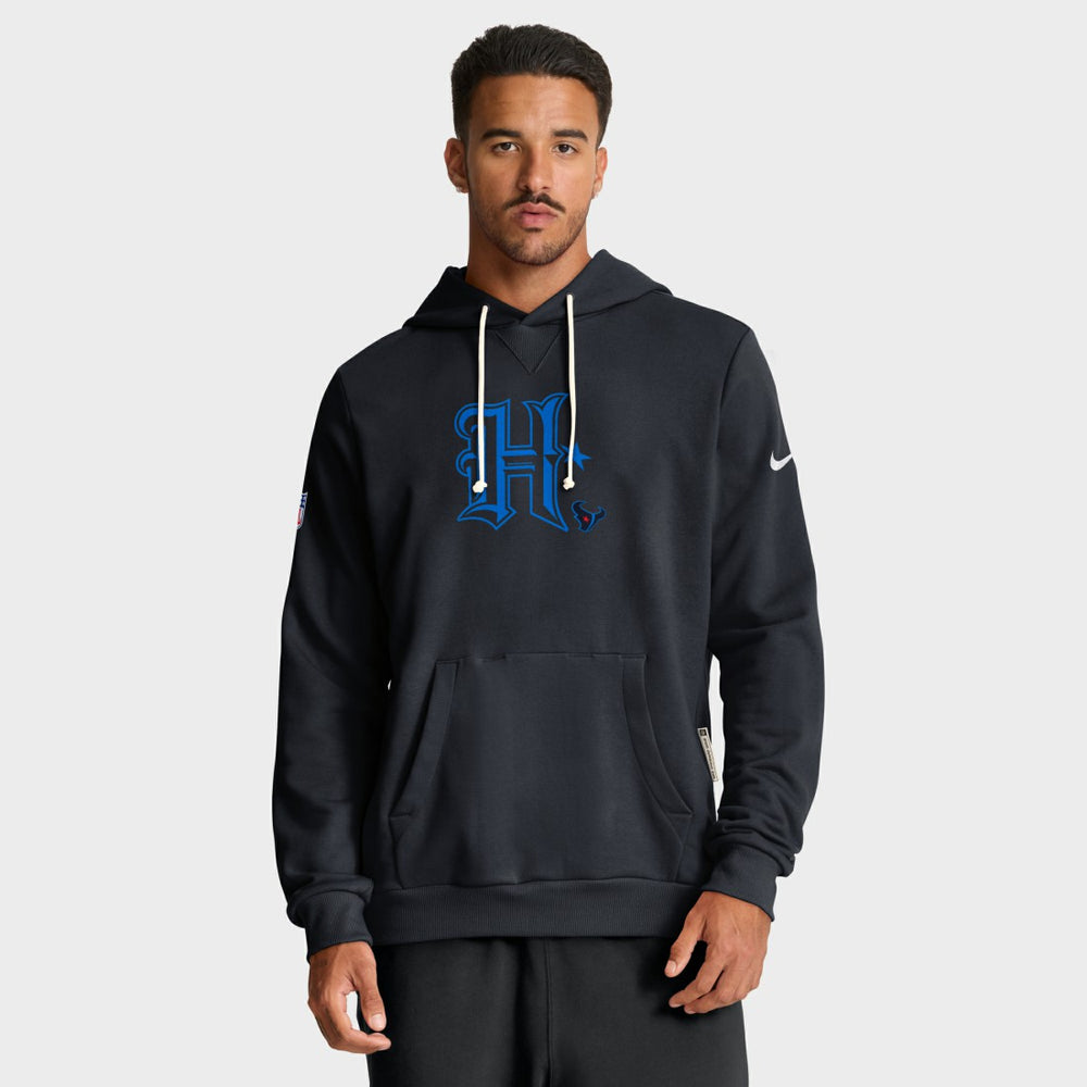 Houston Texans Sideline Standard Issue Alt 2 Dri-FIT Hoodie Navy - Nike