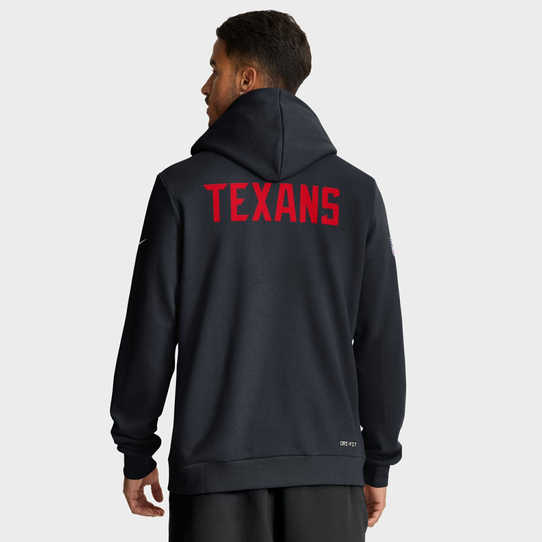 Houston Texans Sideline Standard Issue Alt 2 Dri-FIT Hoodie Navy - Nike