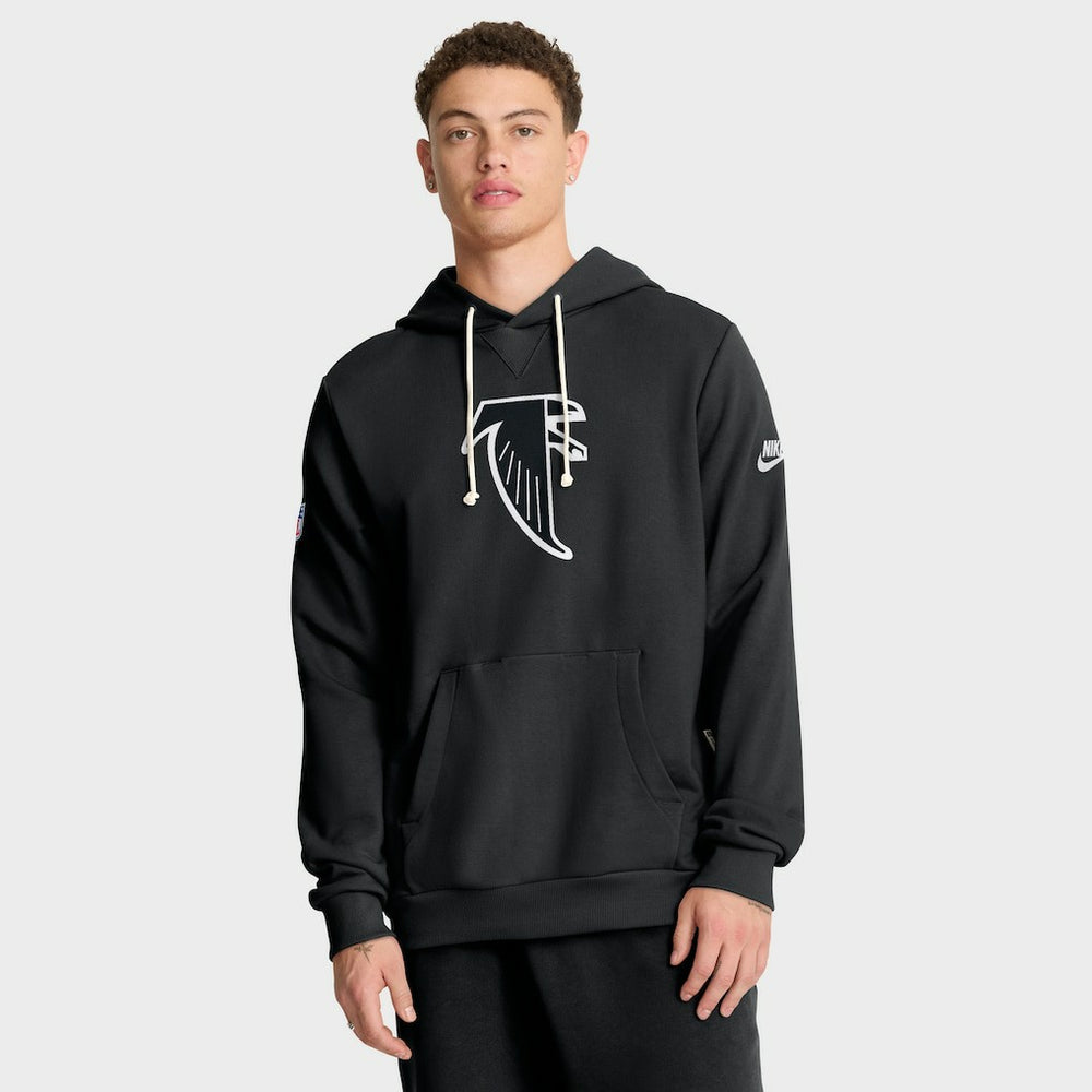 Atlanta Falcons Sideline Standard Issue Alt 2 Dri-FIT Hoodie Black - Nike