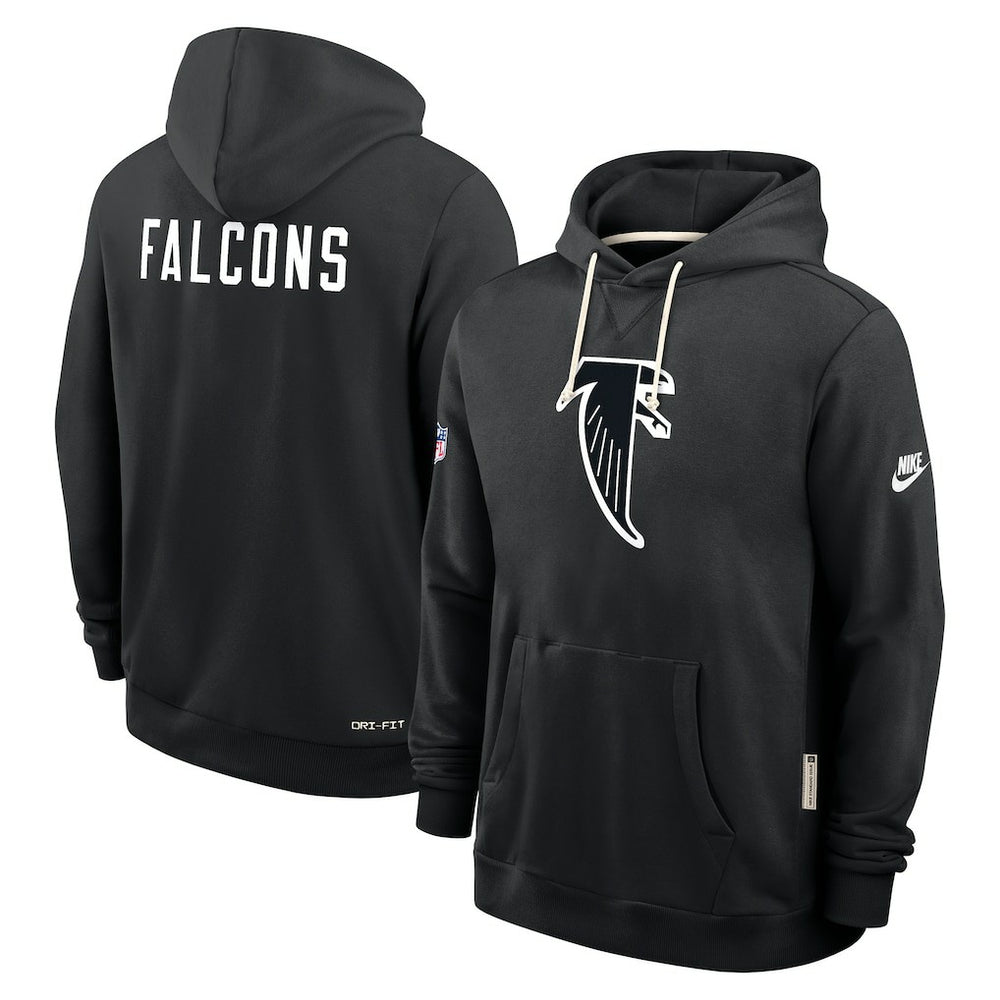 Atlanta Falcons Sideline Standard Issue Alt 2 Dri-FIT Hoodie Black - Nike