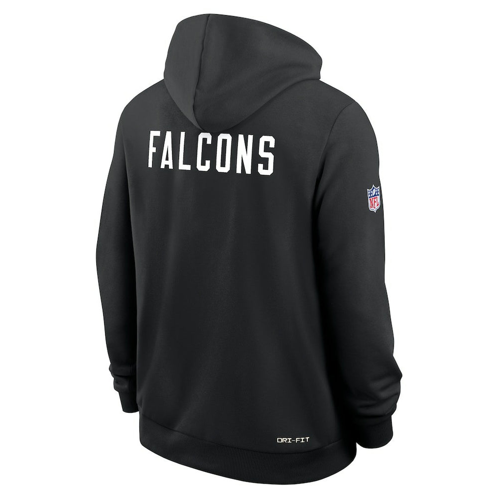 Atlanta Falcons Sideline Standard Issue Alt 2 Dri-FIT Hoodie Black - Nike