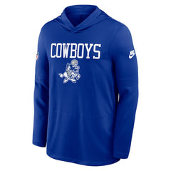 Dallas Cowboys Sideline Alt Pack Dri-FIT Lightweight Hooded Top Royal - Nike