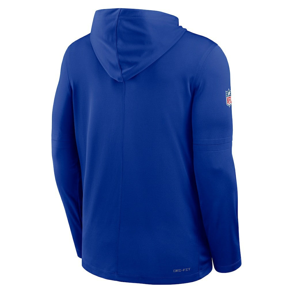 Dallas Cowboys Sideline Alt Pack Dri-FIT Lightweight Hooded Top Royal - Nike