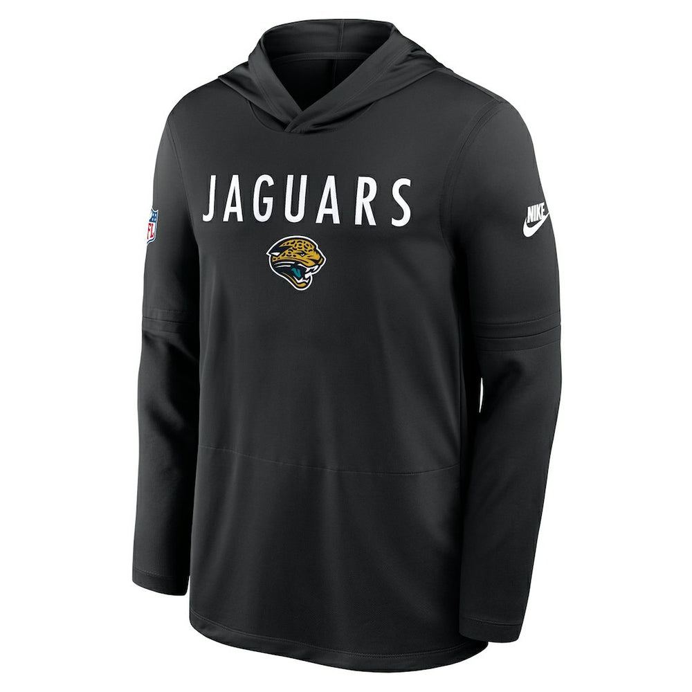 Jacksonville Jaguars Sideline Pass Accuracy Dri-FIT Long Sleeve Hoodie T-Shirt  Black - Nike