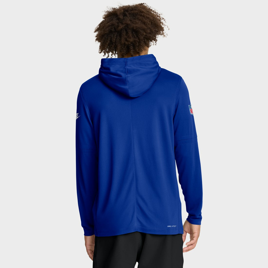 Seattle Seahawks Sideline Pass Accuracy Dri-FIT Long Sleeve Hoodie T-Shirt Royal - Nike