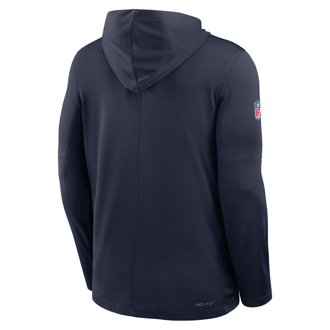 Denver Broncos Sideline Pure Fury Performance Long Sleeve Hoodie T-Shirt Navy - Nike