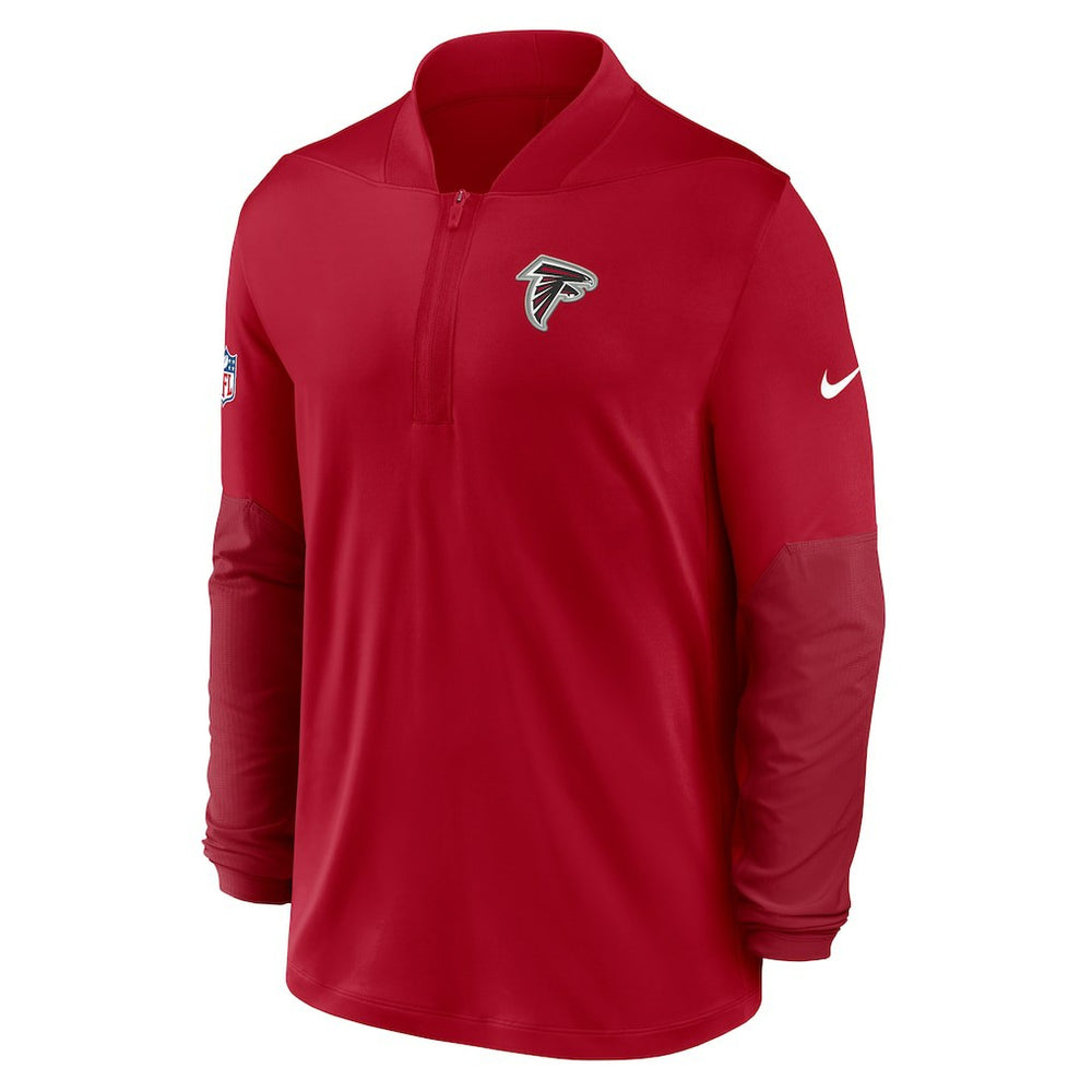 Atlanta Falcons Sideline Dri-FIT Half-Zip Pullover Red - Nike