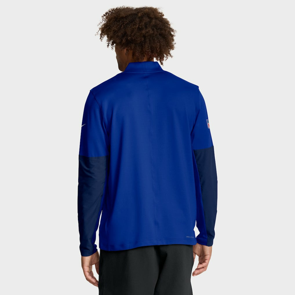Buffalo Bills Sideline Dri-FIT Half-Zip Pullover Royal - Nike