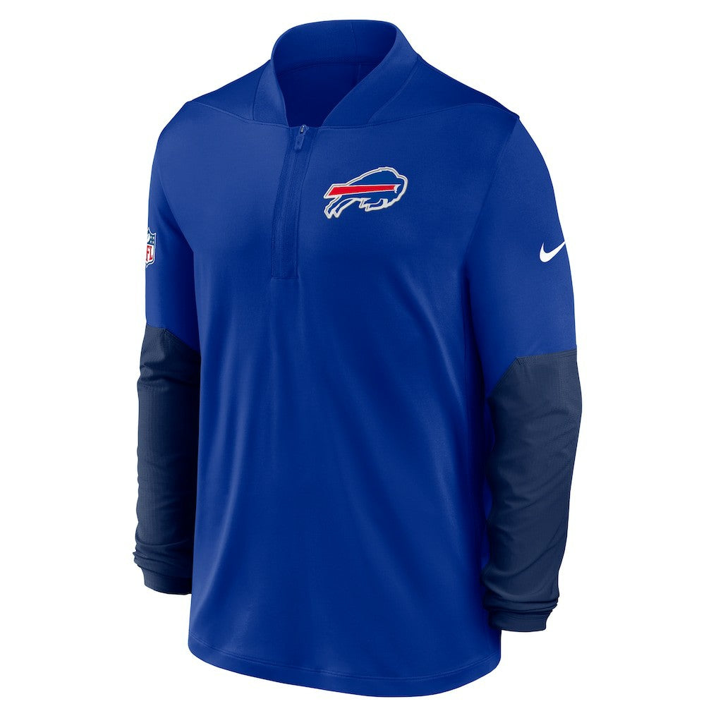 Buffalo Bills Sideline Dri-FIT Half-Zip Pullover Royal - Nike