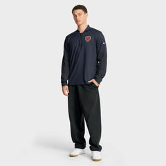 Chicago Bears Sideline Dri-FIT Half-Zip Pullover Navy - Nike