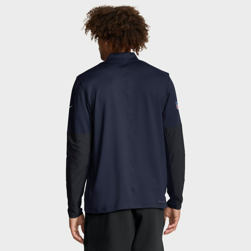 Dallas Cowboys Sideline Dri-FIT Half-Zip Pullover Navy - Nike