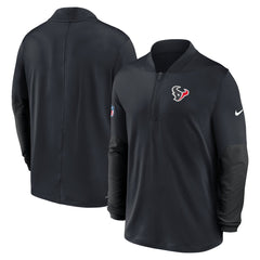 Houston Texans Sideline Dri-FIT Half-Zip Pullover Navy - Nike
