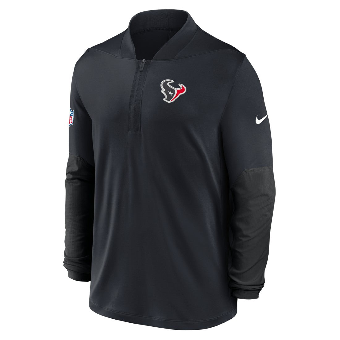 Houston Texans Sideline Dri-FIT Half-Zip Pullover Navy - Nike