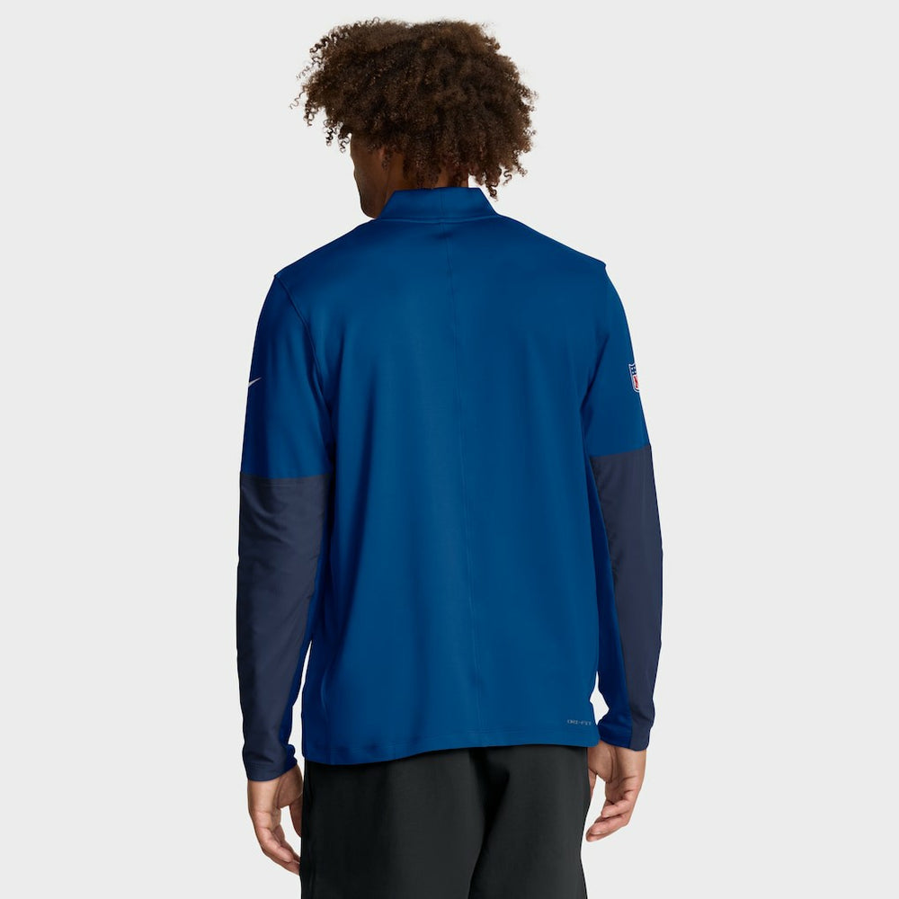 Indianapolis Colts Sideline Dri-FIT Half-Zip Pullover Royal - Nike