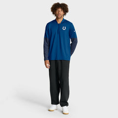 Indianapolis Colts Sideline Dri-FIT Half-Zip Pullover Royal - Nike