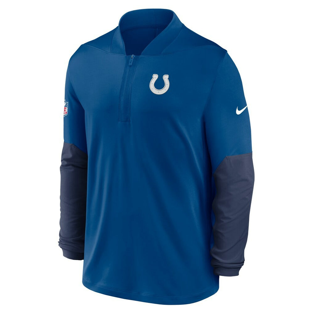 Indianapolis Colts Sideline Dri-FIT Half-Zip Pullover Royal - Nike