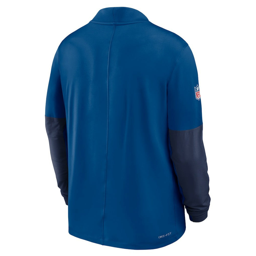 Indianapolis Colts Sideline Dri-FIT Half-Zip Pullover Royal - Nike