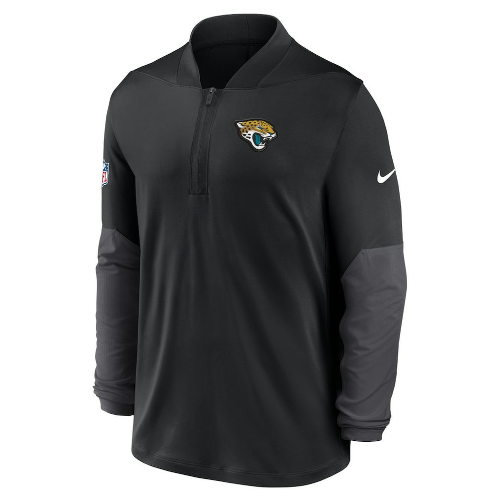 Jacksonville Jaguars Sideline Dri-FIT Half-Zip Pullover Black - Nike