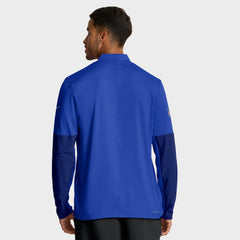 Los Angeles Rams Sideline Dri-FIT Half-Zip Pullover Royal - Nike