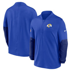 Los Angeles Rams Sideline Dri-FIT Half-Zip Pullover Royal - Nike