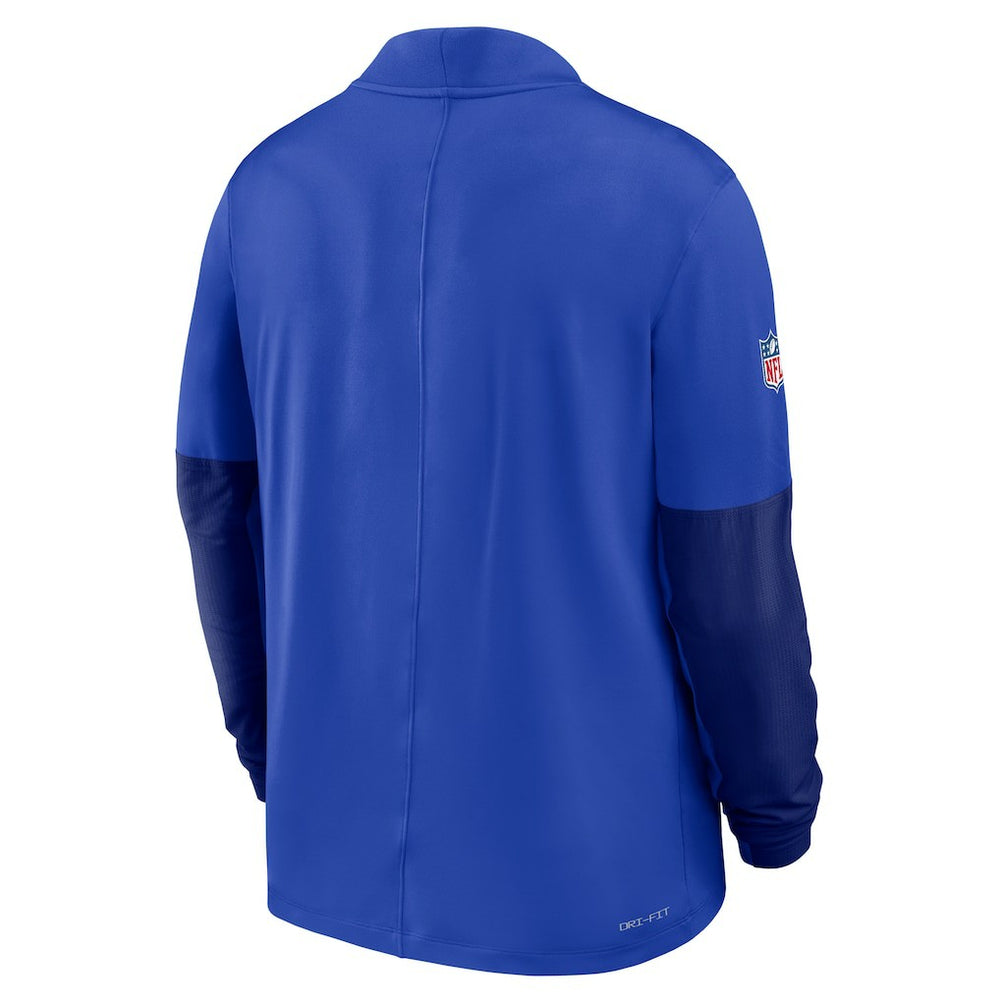 Los Angeles Rams Sideline Dri-FIT Half-Zip Pullover Royal - Nike