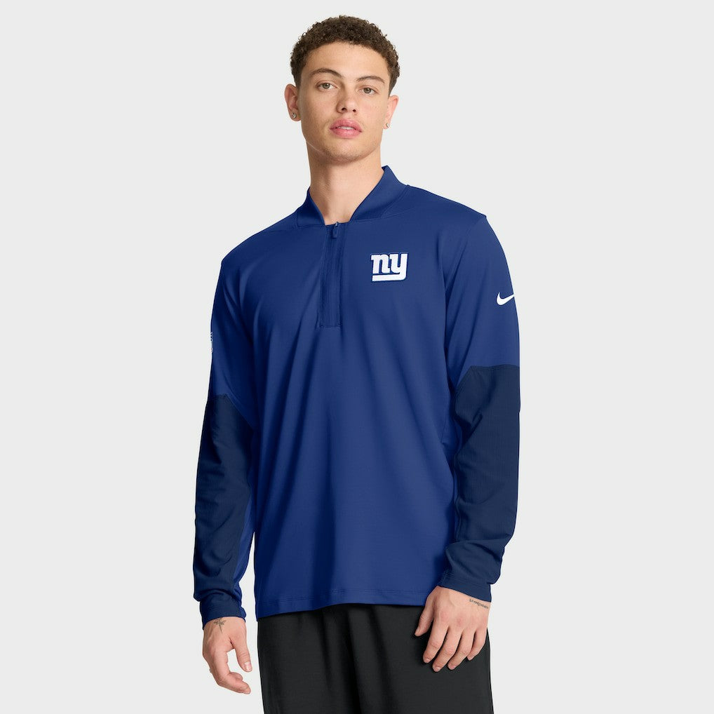 New York Giants Sideline Dri-FIT Half-Zip Pullover Royal - Nike