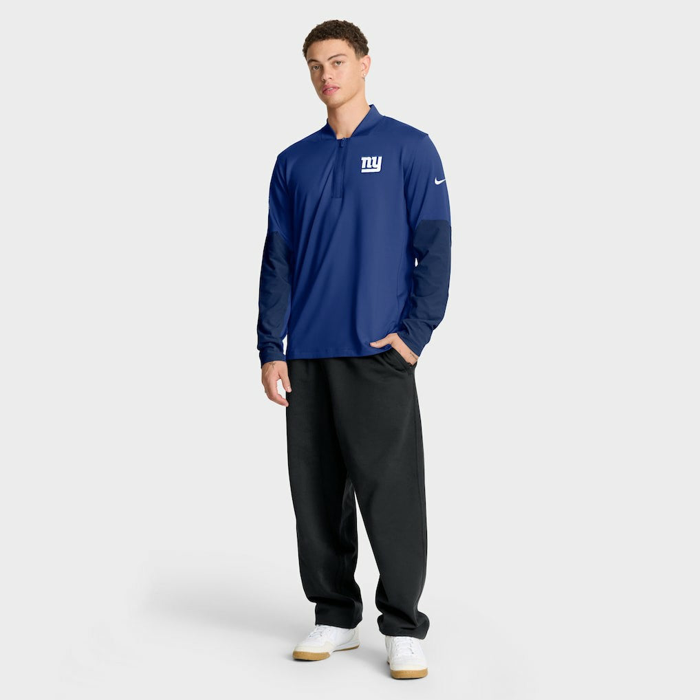 New York Giants Sideline Dri-FIT Half-Zip Pullover Royal - Nike